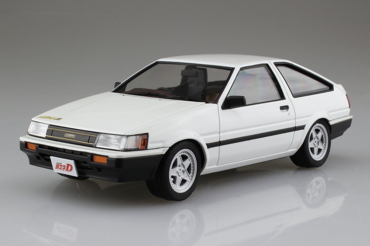 Aoshima 05963 Takeuchi Itsuki AE85 Levin (Toyota) 1/24 – image 2