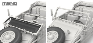 Meng Model VS-015 Type 82 German Pkw.K1 Kubelwagen (North Africa) 1/35 – immagine 7