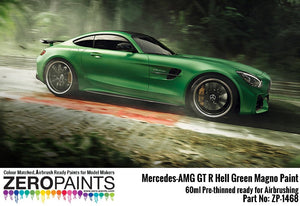 Zero Paints ZP-1468 Mercedes AMG GT R Hell Green (Matt) Paint 60ml – imagen 3