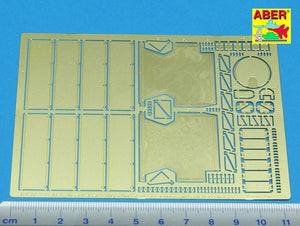 Aber 35A012 Błotniki boczne do Tiger I, E/ H1 1/35 – immagine 2