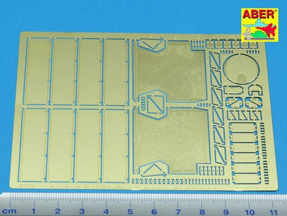 Aber 35A012 Błotniki boczne do Tiger I, E/ H1 1/35 – immagine 2