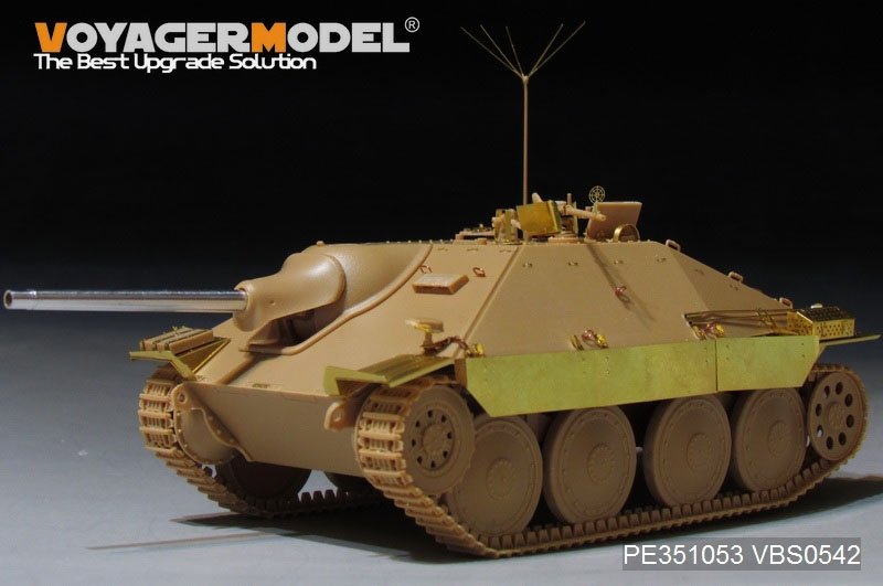 Voyager Model PE351053B WWII German Sd.Kfz.138/2 Hetzer Tank Destroyer Late Version (B ver include Gun Barrel) For ACADMY 13230/13277 1/35 – immagine 2