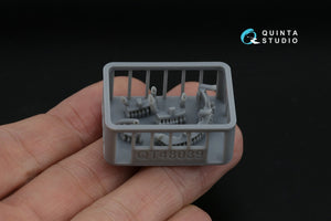 Quinta Studio QT48039 I-16 type 5, Exhaust pipes (Zvezda) 1/48 – Bild 3
