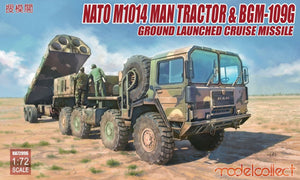 Modelcollect UA72096 NATO M1014 MAN Tractor &amp;amp; BGM-109G Ground Launched Cruise Missile 1/72