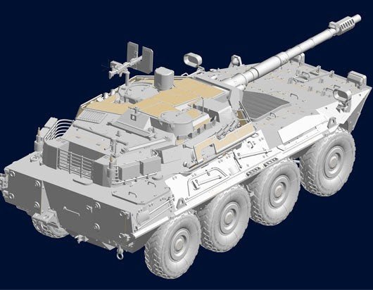 Trumpeter 00388 Spanish VCR-105 AFV 1/35 – zdjęcie 5