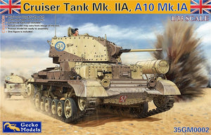 Gecko Models 35GM0002 CRUISER TANK MK.II A,A10 MK.IA WITH INTERIOR 1/35