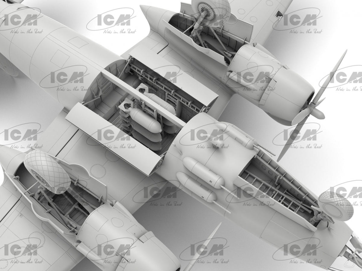 ICM 48320 B-26B Marauder Bombardier américain de la Seconde Guerre mondiale 1/48 – image 17