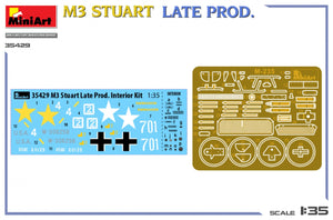 MiniArt 35429 M3 STUART LATE PROD. INTERIOR KIT 1/35 – zdjęcie 10
