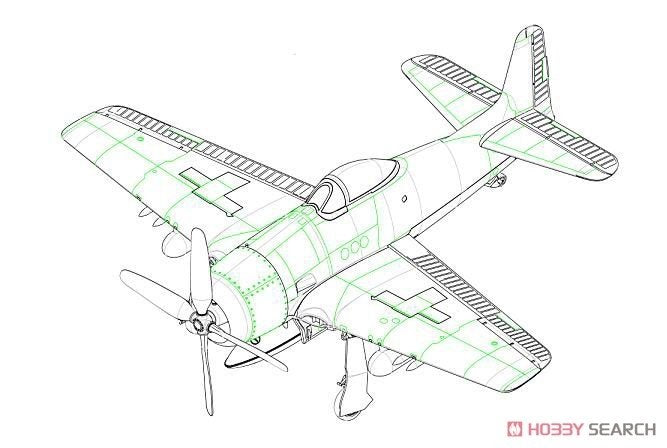 Hobby Boss 87267 F8F-1 Bearcat 1/72 – zdjęcie 2