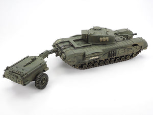 Tamiya 35100 Britisch Churchil Crocodile 1/35 – imagen 2