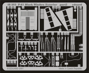 Eduard 48383 P-61 exterior 1/48 (MONOGRAM, REVELL) – Bild 2
