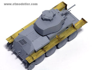 E.T. Model EA35-004 WWII German Pz.Kpfw.38(t) Fender For DRAGON Kit 1/35 – imagen 2