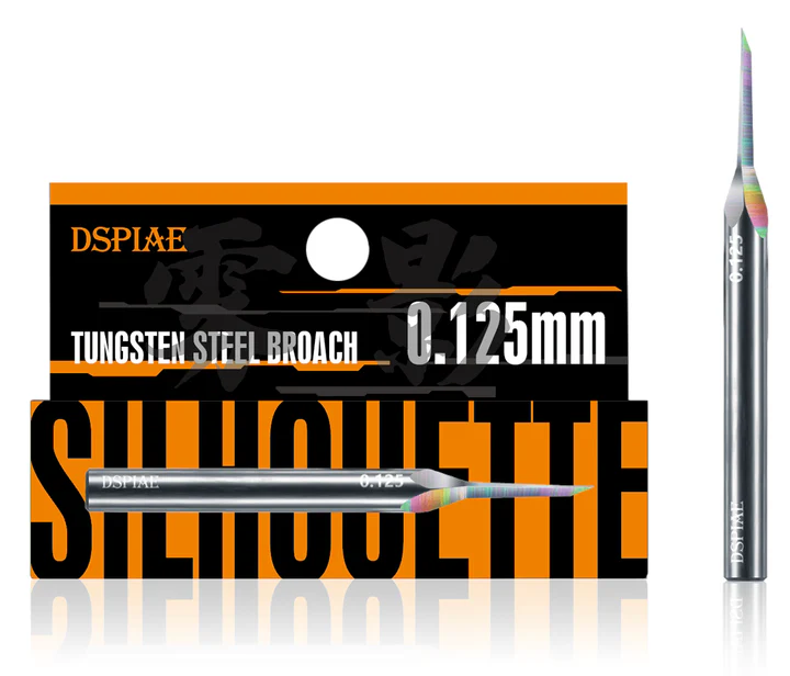 DSPIAE YPB-0125 Tungsten Steel Broach 0,125 mm