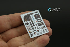 Quinta Studio QDS-48424 Mosquito FB Mk.VI/NF Mk.II 3D-Printed coloured Interior on decal paper (Tamiya) (Small version) 1/48 – zdjęcie 5
