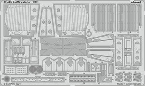 Eduard 32465 P-40M extérieur TRUMPETER 1/32