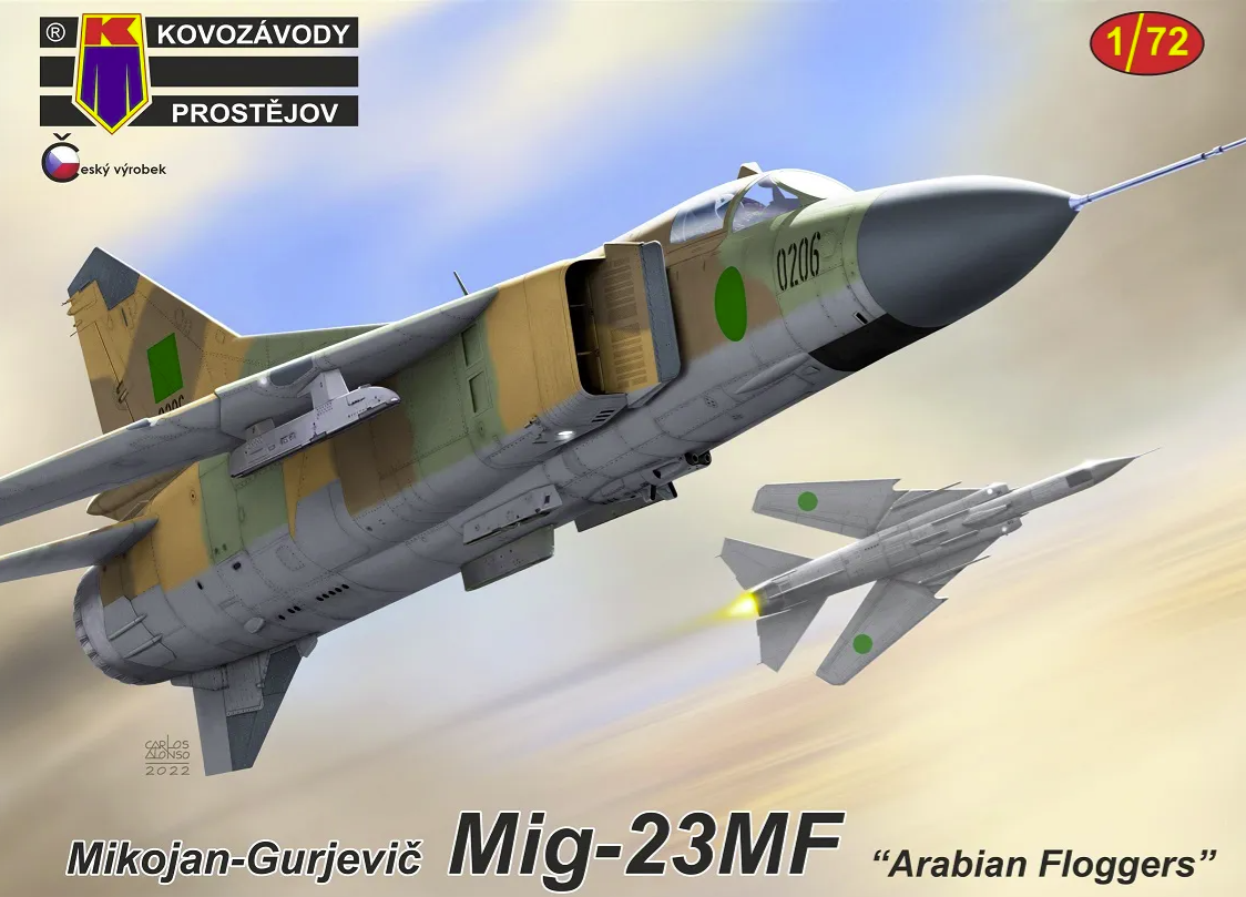 Kovozavody Prostejov KPM0309 MiG-23MF "Arabian Floggers" 1/72