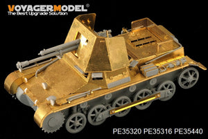 Voyager Model PE35440 WWII German 47mm PaK(t) Panzerjager I basic For DRAGON 6230 1/35 – immagine 2