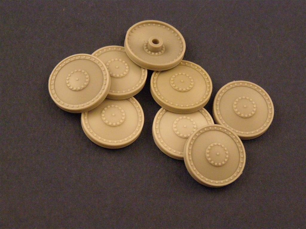 Panzer Art RE35-003 Burn out Wheels for Pz38/Marder III/Hetzer 1/35 – immagine 2