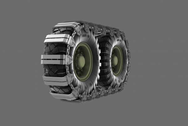 Panzer Art TR35-028 Snow&amp;amp;Mud tracks for Scammell 1/35 – immagine 2