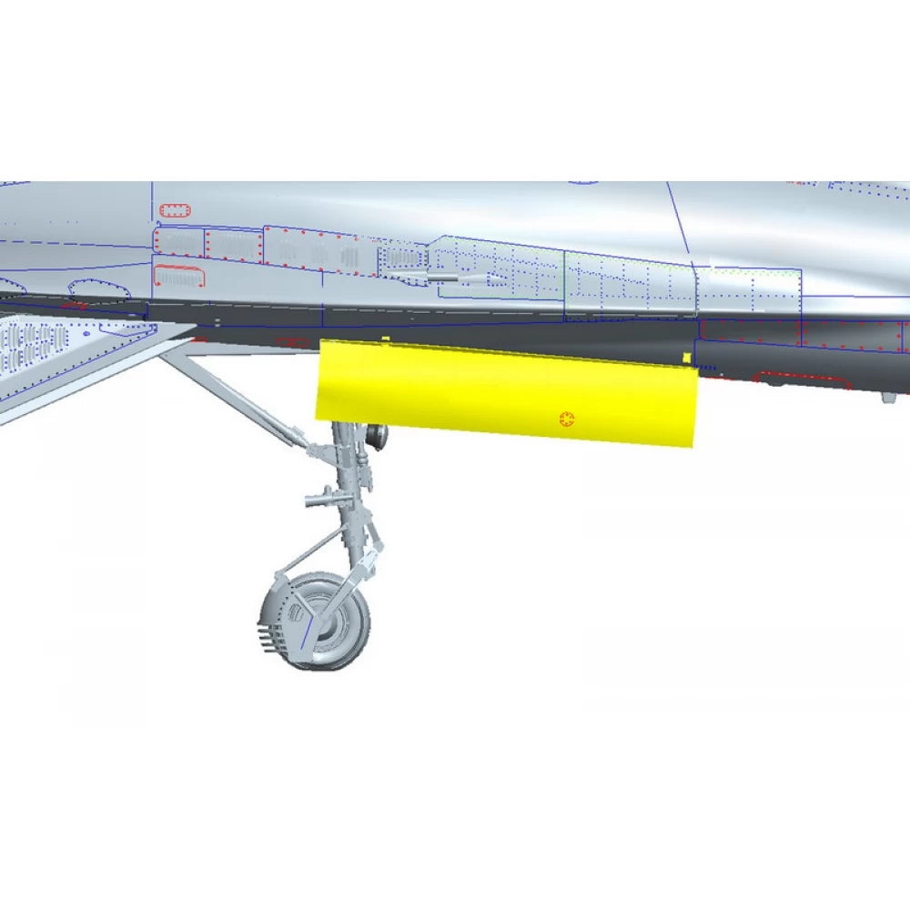 Great Wall Hobby S4818 Su-27 Flanker-B 30th Anniversary Service in China 1/48 – imagen 12