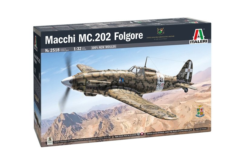 Italeri 2518 Macchi M.C. 202 Folgore 1/32 – Bild 2