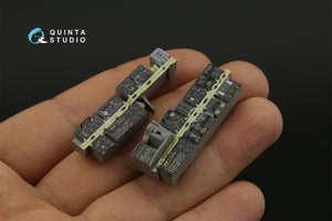 Quinta Studio QD35117 AH-64D Extended forward avionics bays 3D-Printed &amp;amp; coloured Interior on decal paper (Meng) 1/35 – Bild 8