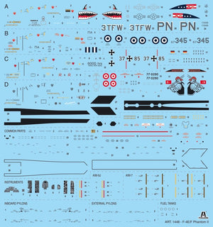 Italeri 1448 F-4E/F Phantom II 1/72 – immagine 2