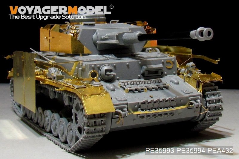 Voyager Model PE35993 WWII German Pz.Kpfw.IV Ausf.G（LateProduction）Basic For Border 35001 1/35 – immagine 18
