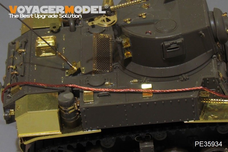 Voyager Model PE35934 WWII US M3 Stuart light tank basic For TAMIYA 35360 1/35 – immagine 7