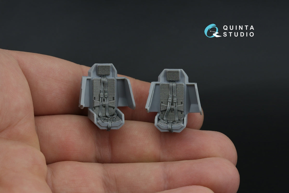 Intérieur imprimé en 3D et coloré sur papier décalcomanie Quinta Studio QD48571 AH-64A (Hasegawa) 1/48 – image 11