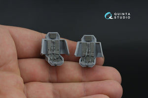 Intérieur imprimé en 3D et coloré sur papier décalcomanie Quinta Studio QD48571 AH-64A (Hasegawa) 1/48 – image 11