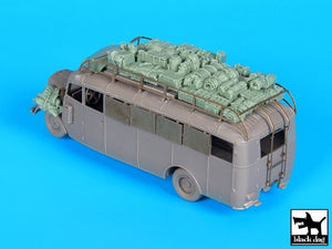 Black Dog T72105 Opel 3.6-47 Omnibus stabwagen accessories set for Roden 1/72 – zdjęcie 4