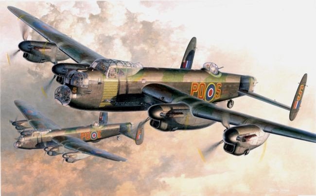 Hasegawa E23 Lancaster B.Mk.I/Mk.III 1/72 – immagine 2
