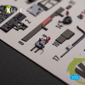 KELIK K72154 P-40K - interior 3D decals for Special Hobby kit 1/72 – Bild 5