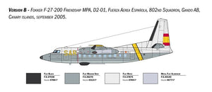 Italeri 1455 Fokker F-27 SAR 1/72 – immagine 6