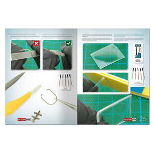 AMMO of Mig Jimenez 6605 SOLUTION BOOK 29 - BEGINNERS: How to Assemble Scale Models (Multilingual)