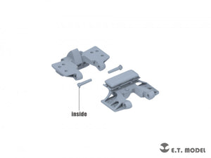 E.T. Model P35-060 WWII German Sd.Kfz.7(8t) Sprockets &amp;amp; Track links ( 3D Printed ) 1/35 – immagine 4