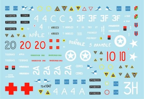 Star Decals 72-A1047 Walcheren Landings. British tanks and amphibians in Holland 1944-45 1/72 – Bild 3