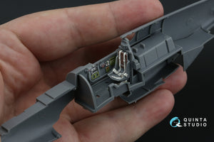 Quinta Studio QD48482 P-51B/C (Late) 3D-Printed coloured Interior on decal paper (Tamiya) 1/48 – imagen 12