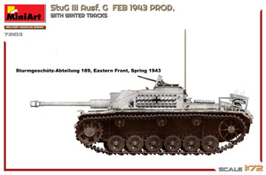 MiniArt 72103 StuG III Ausf. G FEB 1943 PROD. WITH WINTER TRACKS 1/72 – immagine 4