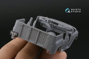 Quinta Studio QD35115 UAZ-469 3D-Printed &amp;amp; coloured Interior on decal paper (Zvezda) 1/35 – immagine 12