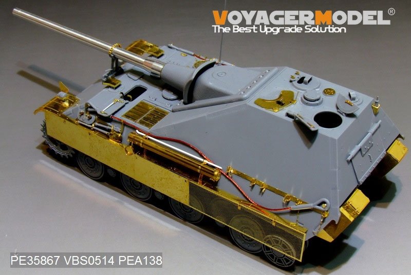 Voyager Model PE35867 WWII German Jagdpanther II tank destroyer basic gor AMUSING HOBBY 1/35 – immagine 4
