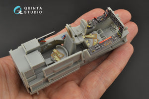 Quinta Studio QD32103 He 219 3D-Printed &amp;amp; coloured Interior on decal paper ( ZM SWS ) 1/32 – immagine 6