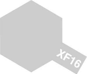 Tamiya XF16 Flat Aluminum (81716) Acrylic paint 10ml – immagine 3
