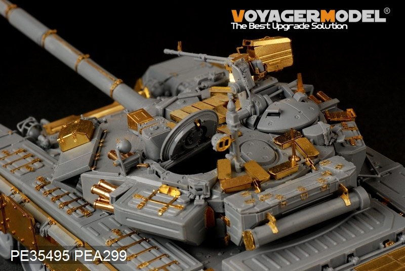 Maquette Voyager PE35495 Char de combat principal russe moderne T-90 (modèle de base pour Zvezda 3573, échelle 1/35) – image 8
