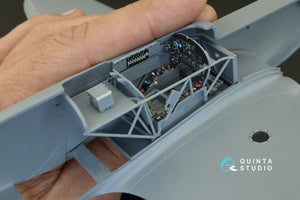 Quinta Studio QD32007 Yak-3 3D-Printed &amp;amp; coloured Interior on decal paper (for Special Hobby kit) 1/32 – immagine 6