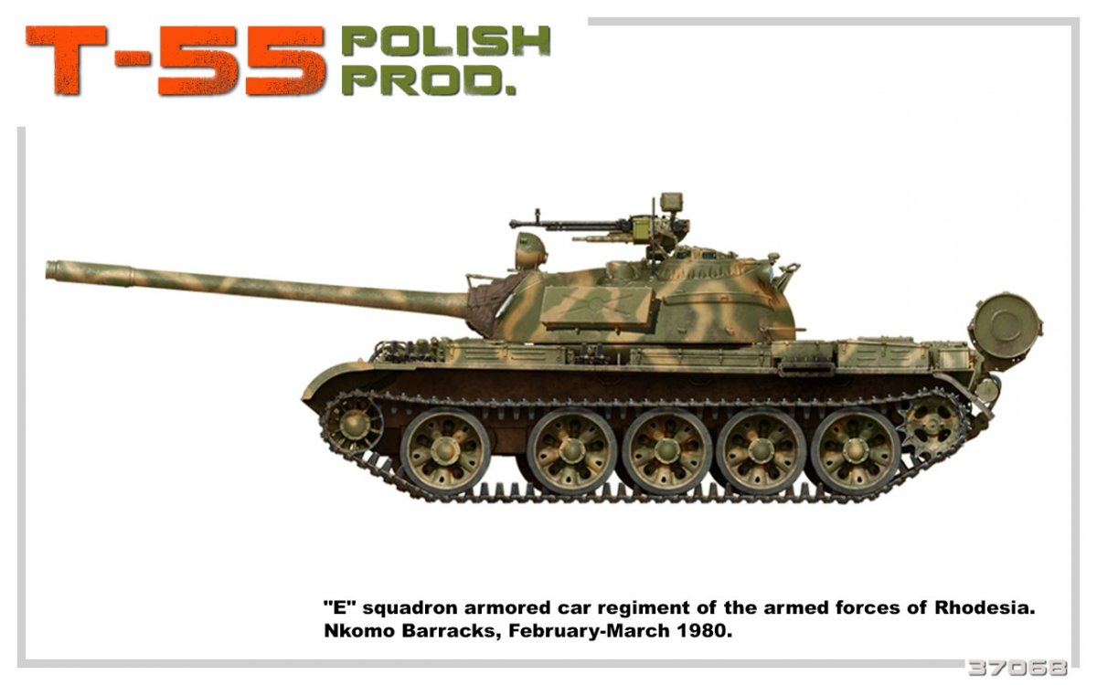 MiniArt 37068 T-55 POLISH PRODUCTION 1/35 – imagen 8
