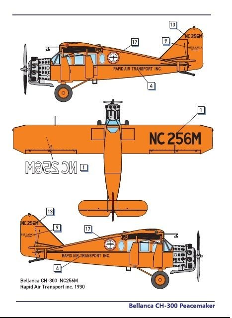 Dora Wings 72022 Bellanca CH-300 Pacemaker 1/72 – image 5