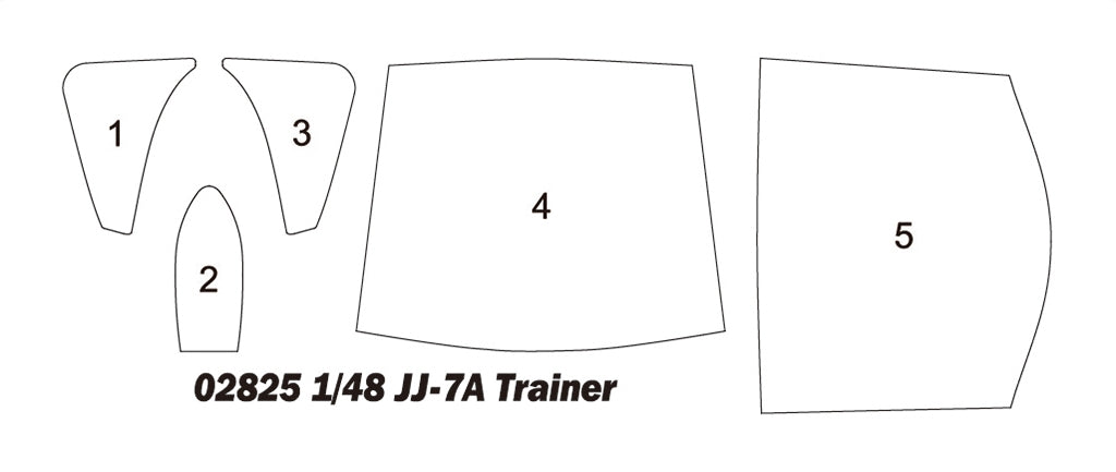 Trumpeter 02825 JJ-7A Trainer 1/48 – Bild 4