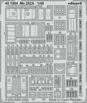 Eduard 491094 Me 262A 1/48 HOBBY BOSS – imagen 2